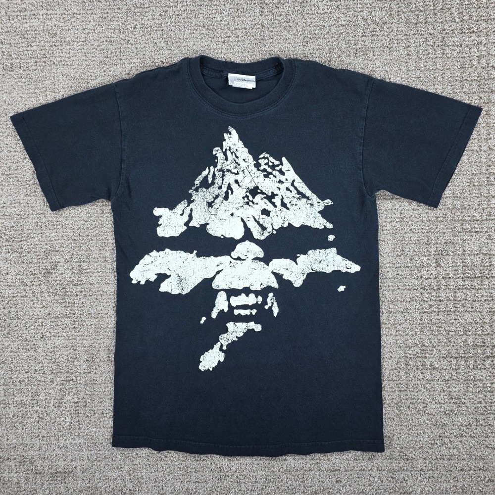 Vintage Disney World Expedition Everest Yeti Mountain T-Shirt‎ Kids Medium Black